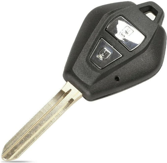 Carcasă cheie auto cu lamă cu 2 butoane pentru Isuzu