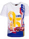 Kids' T-shirt White Cars