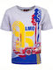 Kids' T-shirt Gray Cars