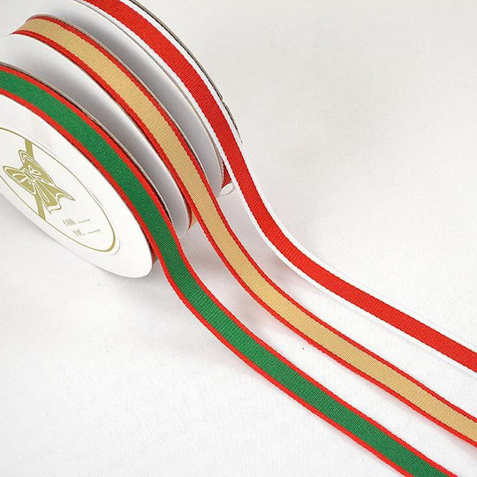 Christmas Ribbon Multicolour 1800x1cm 1pc