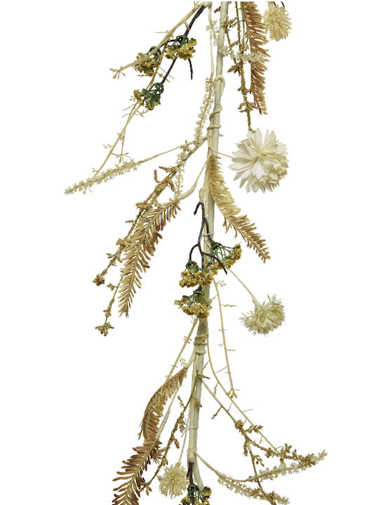 Christmas Garland Beige 150cm 1pc