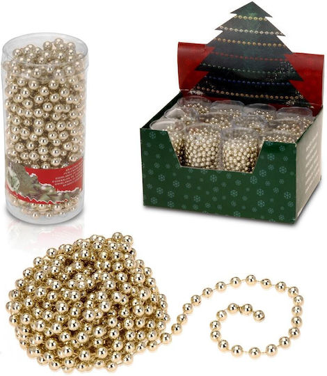 Decoris Christmas Garland Gold 750cm 1pc