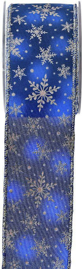 Kappa Decor Christmas Ribbon Blue 900x7cm 1pc