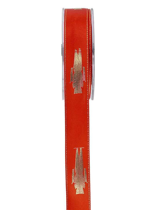 Kappa Decor Weihnachtliche Farbband Stoff Rot 1Stück