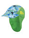 Beco Kids' Hat Jockey Fabric Sunscreen Green