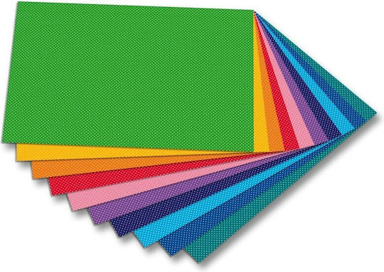 Folia Carton Polka Dot Față și spate 50x70cm
