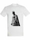 T-shirt Batman Weiß Baumwolle