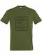 one T-shirt Khaki Cotton