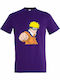 T-shirt Naruto Lila Baumwolle