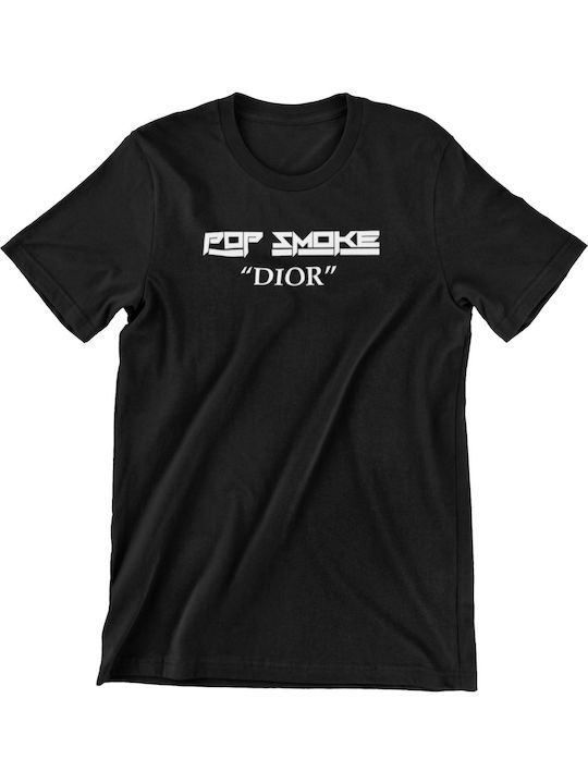 T-shirt Studio Pop Smoke Meet The Woo T-shirt Μαύρο Pop Smoke