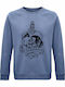 Old School Sweatshirt Blue