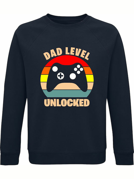 Dad Sweatshirt Blau