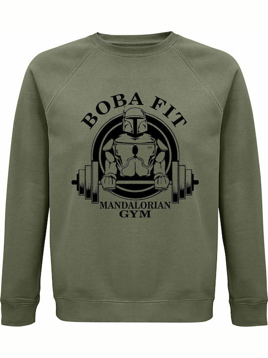 Fit Sweatshirt Krieg der Sterne Khaki