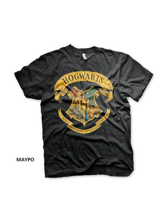 T-shirt Harry Potter Schwarz