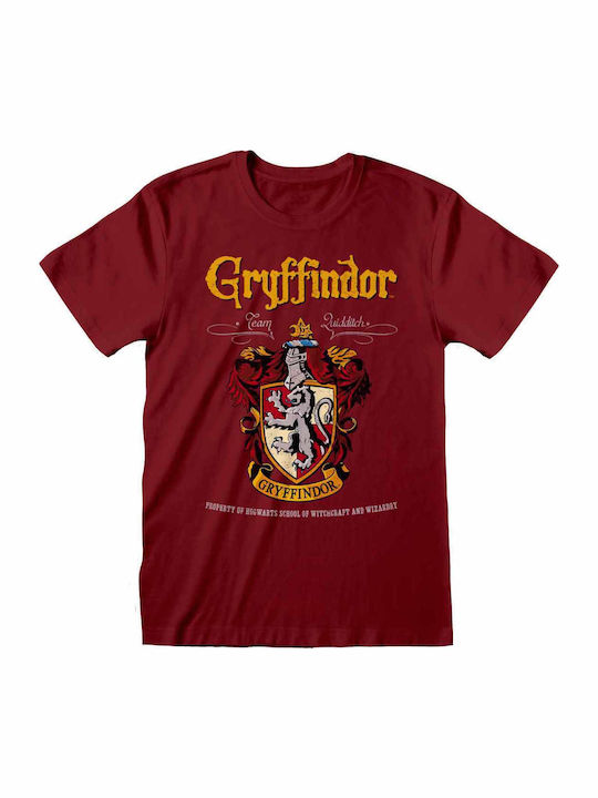 Heroes INC T-shirt Harry Potter Burgundy Cotton