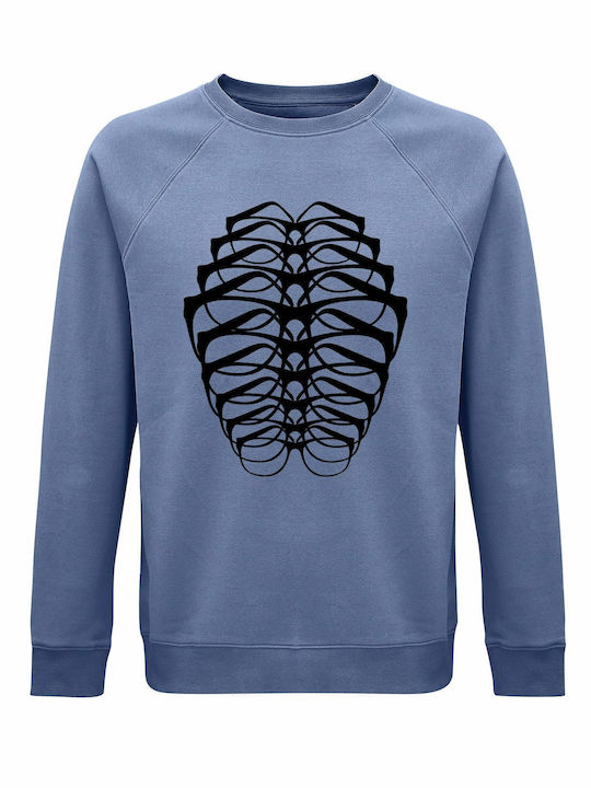 Illusion Sweatshirt Navy Blue