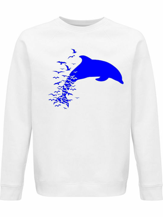 Design Sweatshirt Weiß