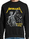 Hanorace Metallica Negru