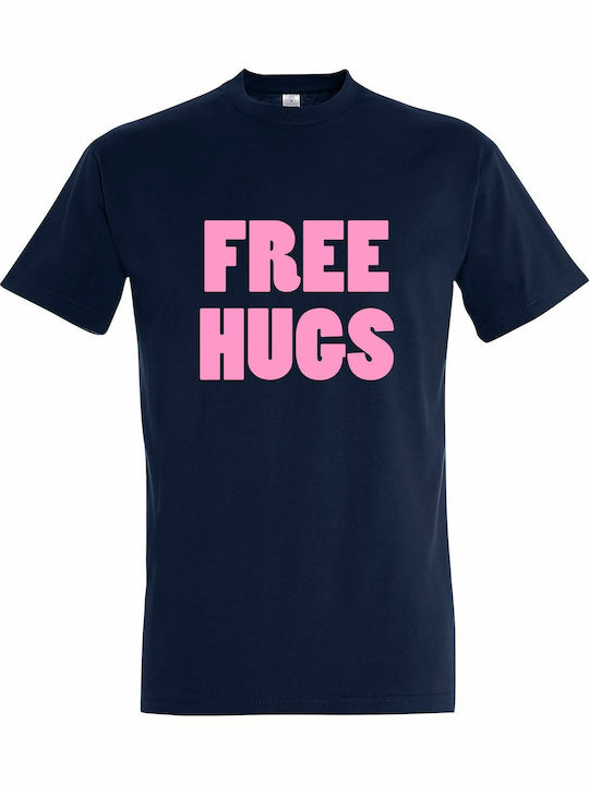 FREE Tricou Albastru Bumbac