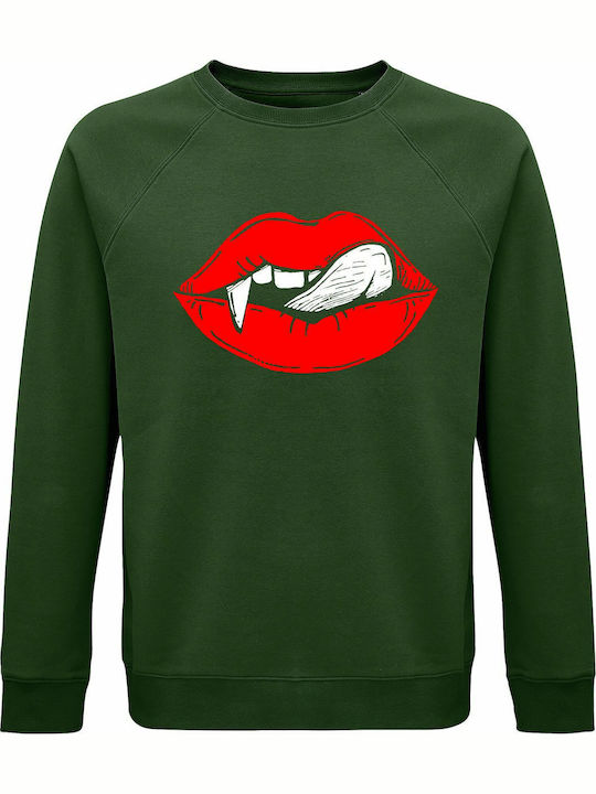 Love You Sweatshirt Green