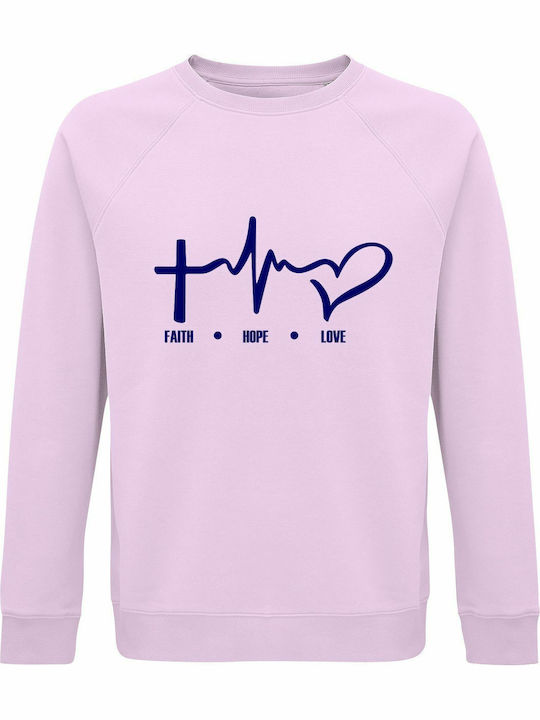 Faith Sweatshirt Pink