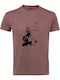 Einstein T-shirt Pink Cotton