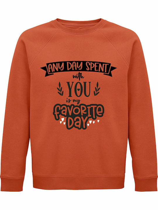 Day Sweatshirt Orange