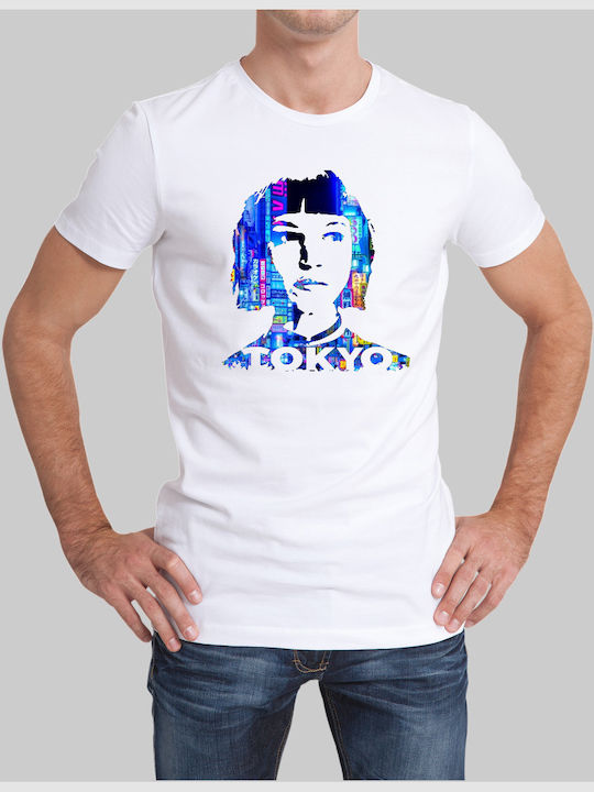 TKT Tokyo T-shirt La Casa de Papel Λευκό