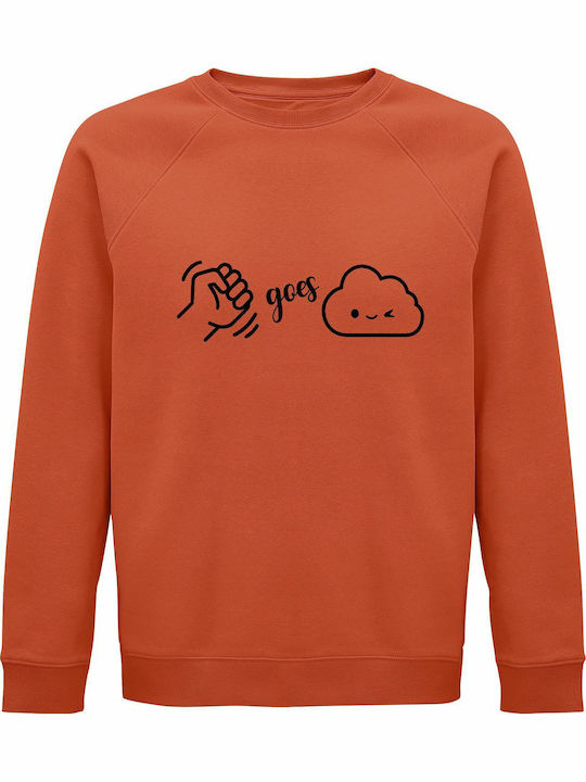 Cloud Sweatshirt Orange