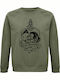 Old School Sweatshirt Khaki