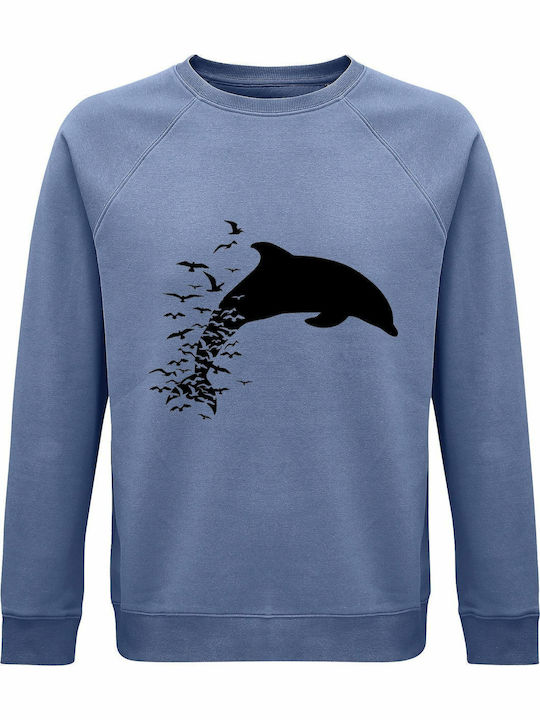 Design Sweatshirt Marineblau