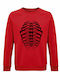 Illusion Sweatshirt Red