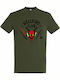 T-shirt Hellfire Club Khaki Cotton