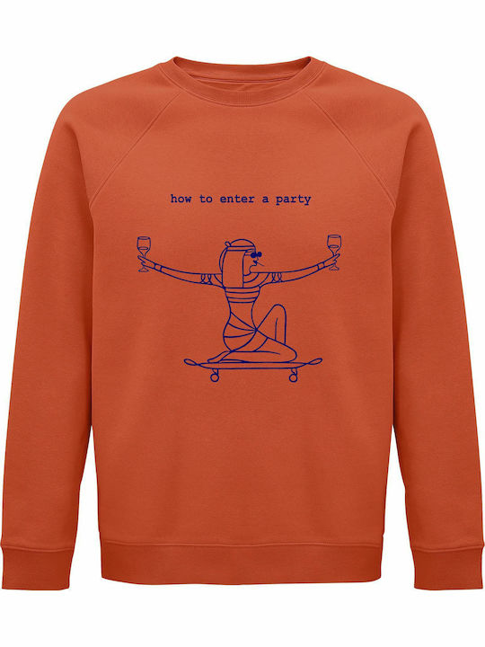 A Sweatshirt Orange