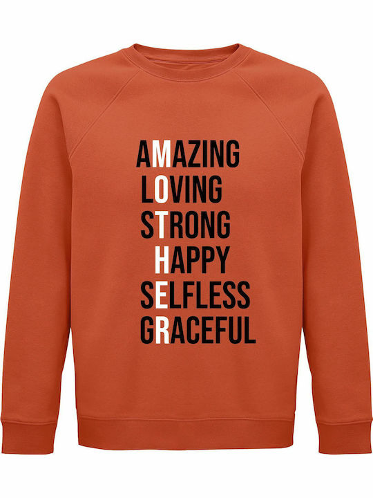 Mother Sweatshirt Orange