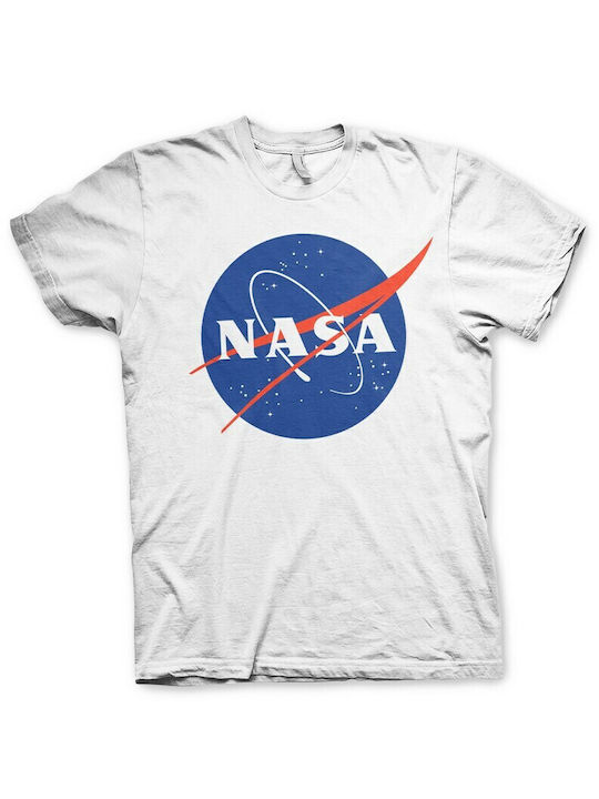 NASA T-shirt Weiß Baumwolle