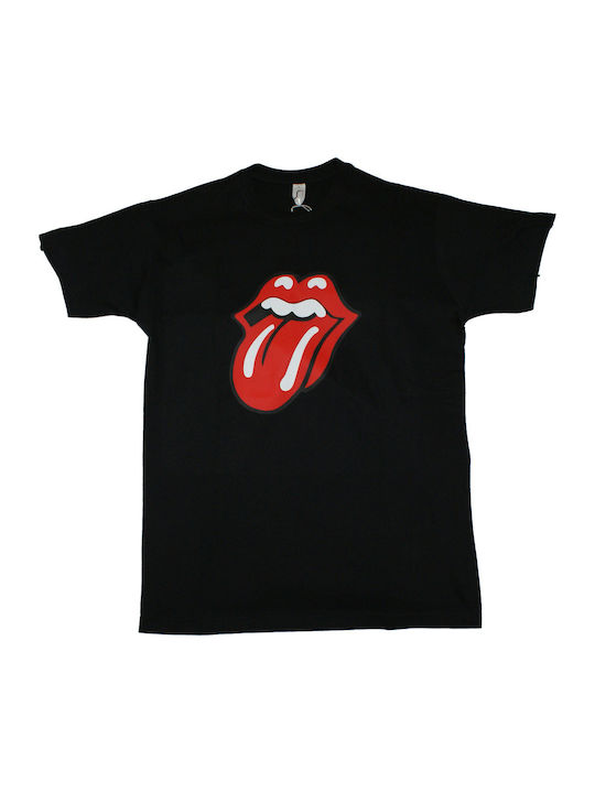 T-shirt Rolling Stones Schwarz