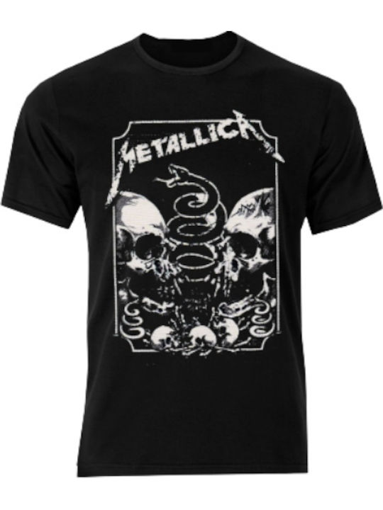 T-shirt Metallica Schwarz