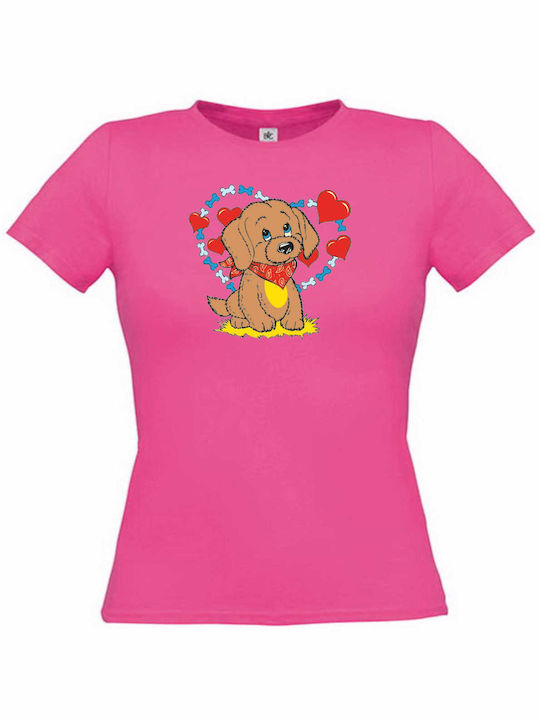 Design T-shirt Fuchsia