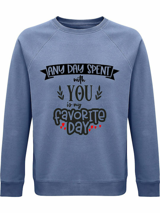 Day Sweatshirt Blau