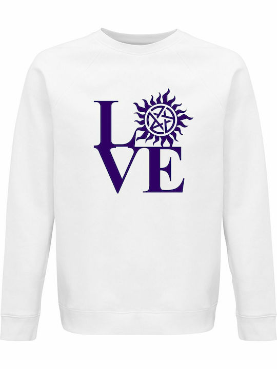 Supernatural Love Sweatshirt Weiß