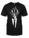 Super Saiyan Mr Saiyan T-shirt Black