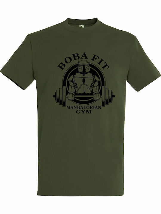 Fit T-shirt Krieg der Sterne Khaki Baumwolle