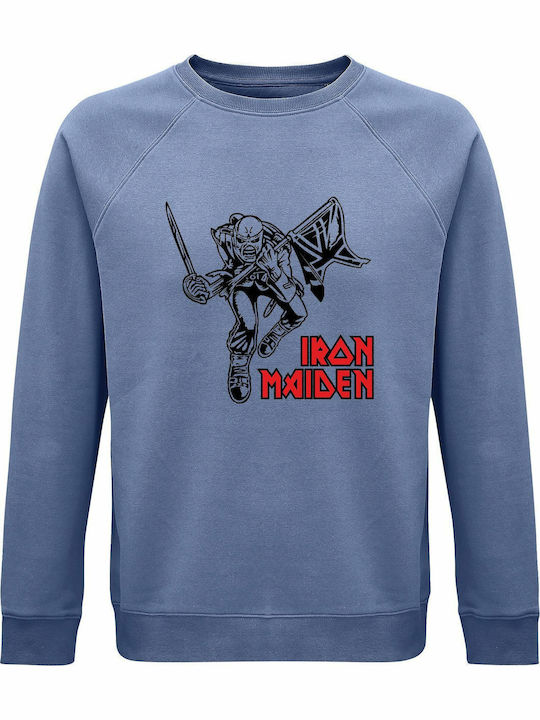 Iron Maiden, The Trooper Φούτερ Iron Maiden Μπλε
