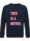 A Mother Sweatshirt Blau