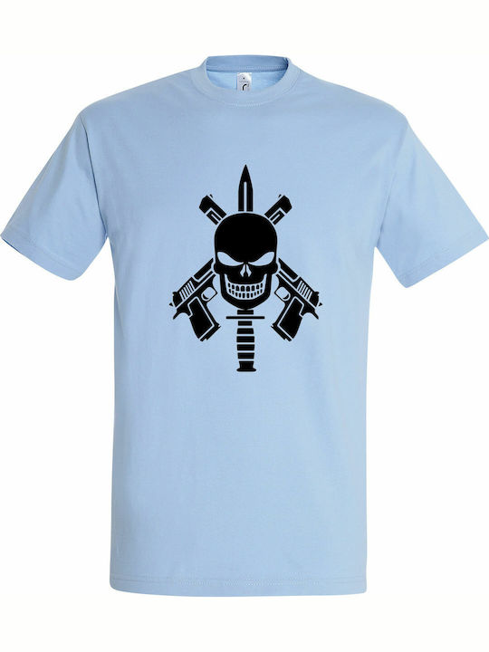 Squad T-shirt Light Blue Cotton