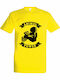 Animal T-shirt Yellow Cotton