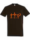 Faith T-shirt Brown Cotton