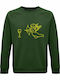 Love God Sweatshirt Green