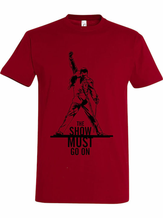 On T-shirt Rot Baumwolle 11500-145-2